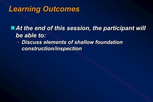 Lesson 08 - Shallow Foundations