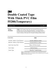 3 Double Coated Tape With Thick PVC Film