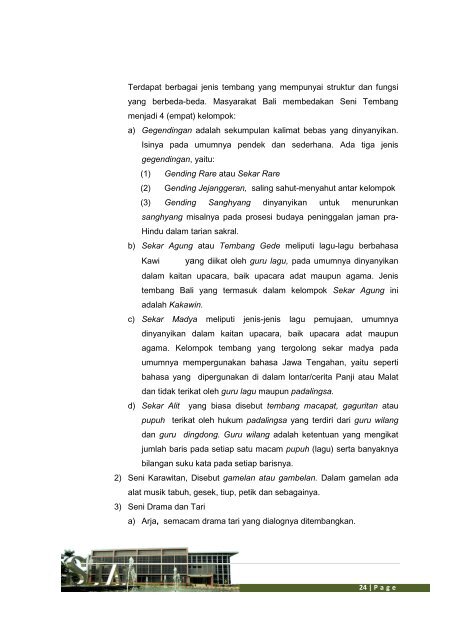 bahan ajar budaya nusantara ii - Sekolah Tinggi Akuntansi Negara