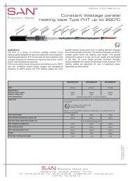 FHT.pdf - SAN Electro Heat A/S