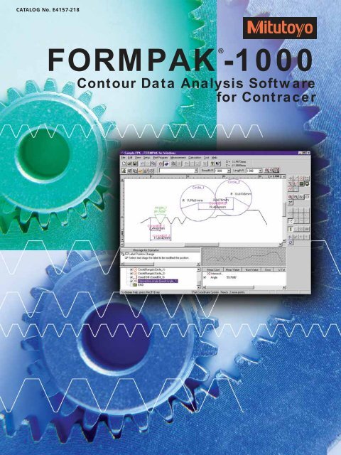 mitutoyo formpak manual mitutoyo formpak manual