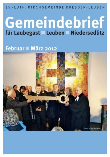 Gemeindebrief Februar / März 2012 - Ev.-Luth. Kirchgemeinde ...