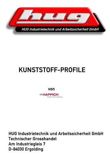 HAPPICH-Kunststoff-Profile - hug-technik ergolding