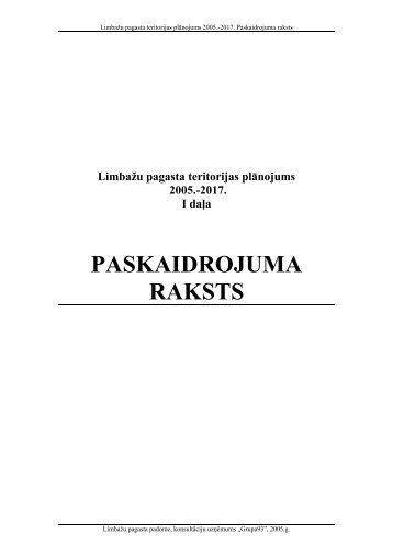 Dabas apstÄkÄ¼i un resursi - RÄ«gas PlÄnoÅ¡anas ReÄ£ions