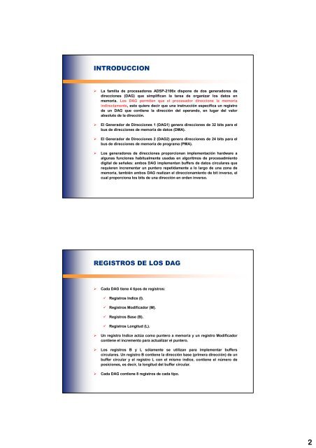 1 TEMA 4 TECNICAS DE DIRECCIONAMIENTO