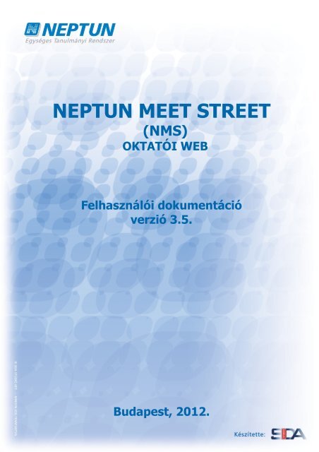 NEPTUN MEET STREET