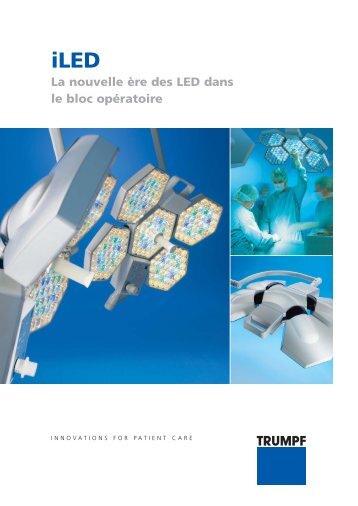 La nouvelle Ã¨re des LED dans le bloc opÃ©ratoire