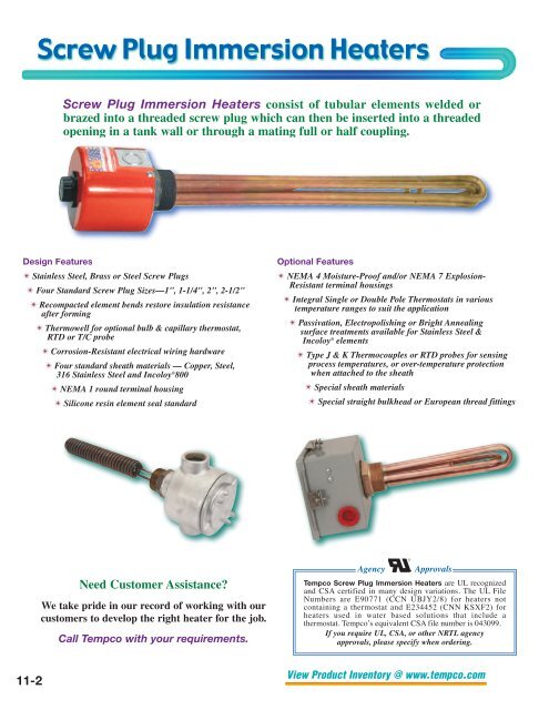 Flanged Immersion Heaters  Industrial Fluid Heaters, Temperature Controls  and Sensors from Delta T