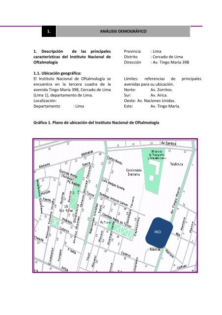 metodologÃ­a del anÃ¡lisis de la situaciÃ³n de salud - Instituto Nacional ...