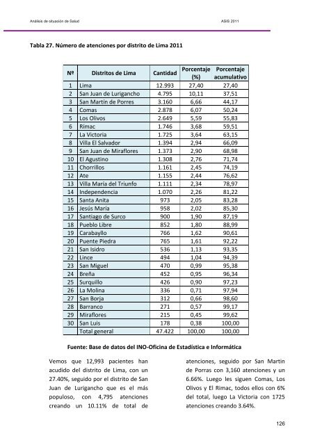 metodologÃ­a del anÃ¡lisis de la situaciÃ³n de salud - Instituto Nacional ...