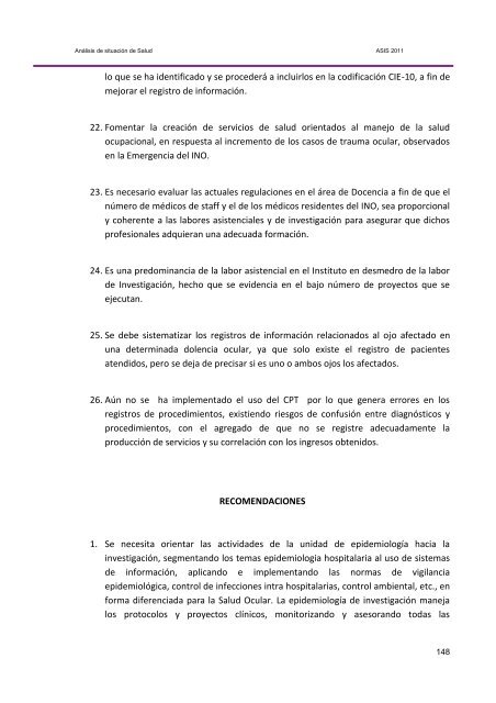 metodologÃ­a del anÃ¡lisis de la situaciÃ³n de salud - Instituto Nacional ...