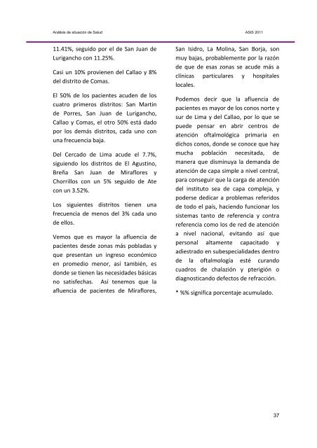 metodologÃ­a del anÃ¡lisis de la situaciÃ³n de salud - Instituto Nacional ...