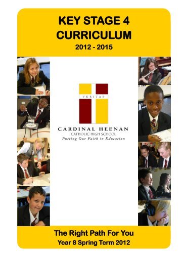 Year 8 Options Booklet Spring 2012 - Cardinal Heenan Catholic ...