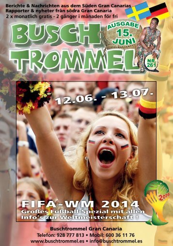 Buschtrommel Gran Canaria vom 15. Juni 2014