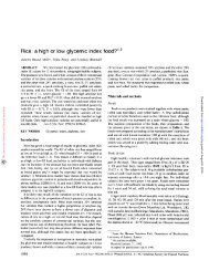 Rice: a high or low glycemic index food?1'2 - American Journal of ...
