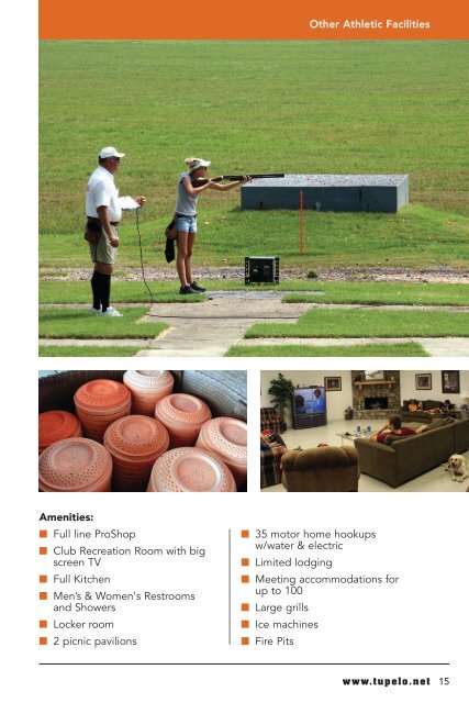 Download a copy of our Sports Facility Guide. - Tupelo