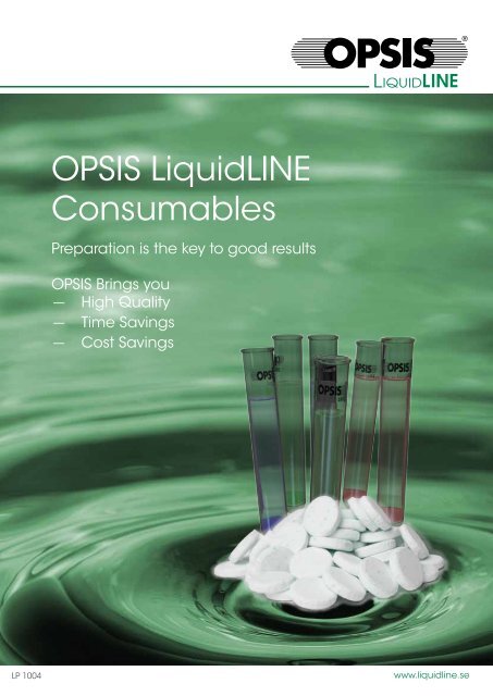 Kjeldahl consumables brochure - Fluidquip Australia