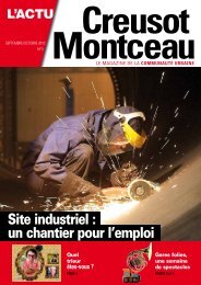 Site industriel : un chantier pour l'emploi - Creusot-Montceau TV