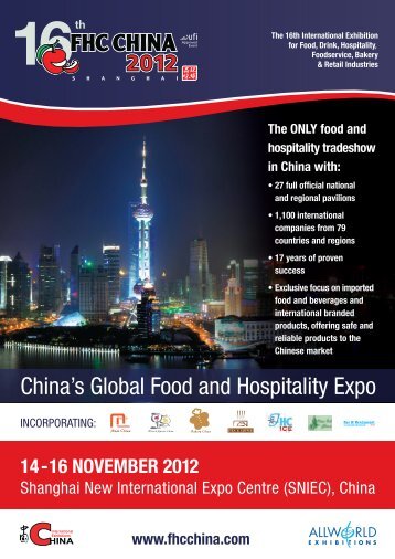 China's Global Food and Hospitality Expo - Allworld Exhibitions
