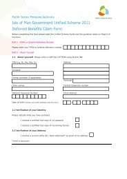 Unmarried partner nomination form - Pensions