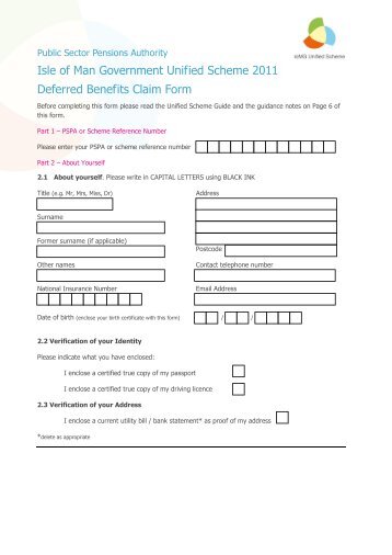 Unmarried partner nomination form - Pensions