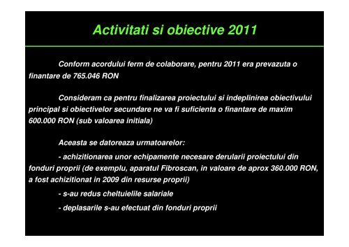 Studiul markerilor non-invazivi de diagnostic si prognostic ai ...