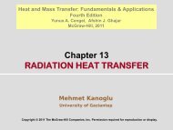 Chapter 13 RADIATION HEAT TRANSFER - Kostic