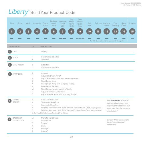 Humanscale Pricing and Specification Guide