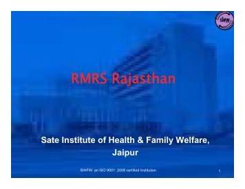 RMRS Rajasthan.pdf - SIHFW Rajasthan