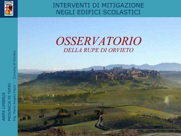 Angelo Mario Mazzi - Comune di Orvieto - ARPA Umbria