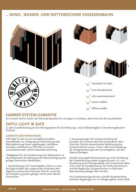 systemlÃƒÂ¶sungen unterdach - Harrer GmbH