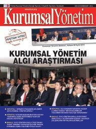 Kurumsal Yönetim Dergisi Sayı 25