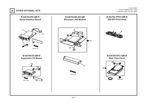 Parts List - TOSHIBA TEC store