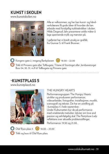 Program 2013 (PDF) - Oslo kulturnatt - Domene