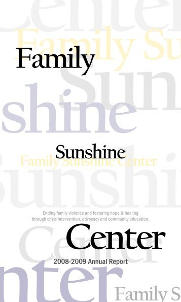 Sunshine Family S - Family Sunshine Center