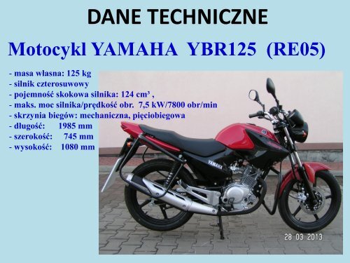 Yamaha ybr 125 re05 deals