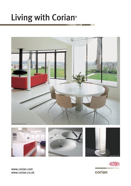 Living with CorianÂ® - A.M.O.S. Design, s.r.o.