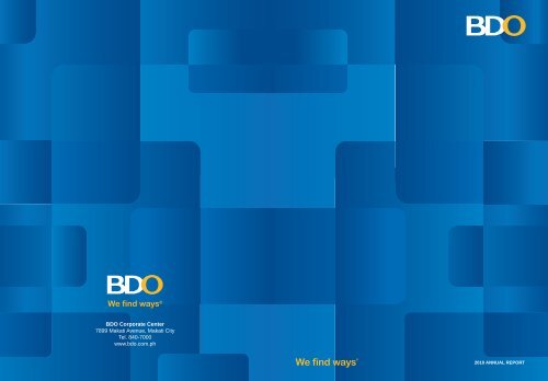 2010 BDO Annual Report