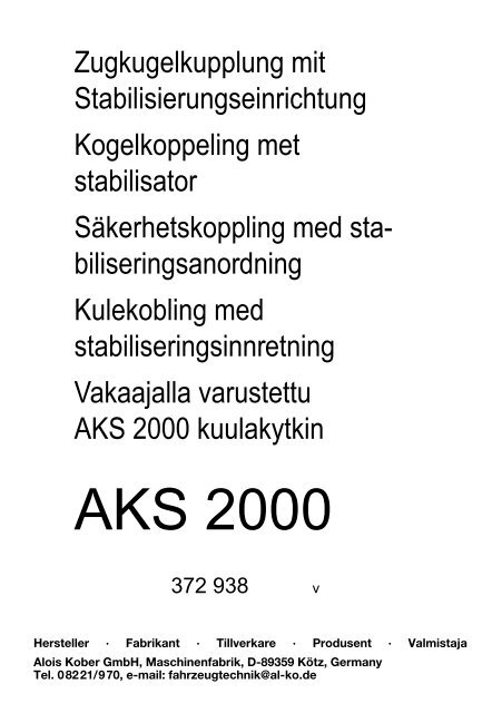 AKS 2000 - AL-KO