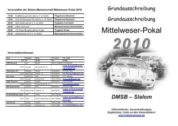 Slalom-Meisterschaft Mittelweser-Pokal 2006