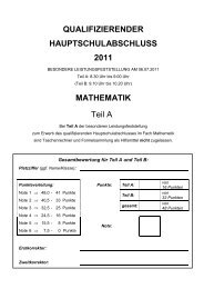 QA Mathematik 2011 Teil A