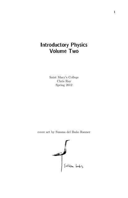 Introductory Physics Volume Two