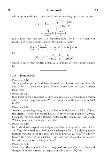 Introductory Physics Volume Two