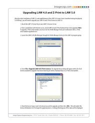 Upgrading LAW 4.0 and Z-Print to LAW 5.0