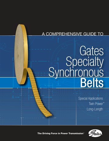 Gates Specialty Synchronous Belts