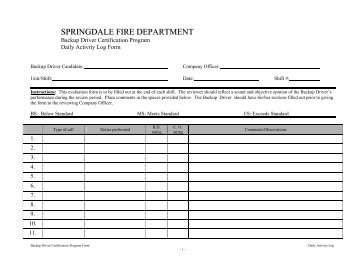 daily log manual the