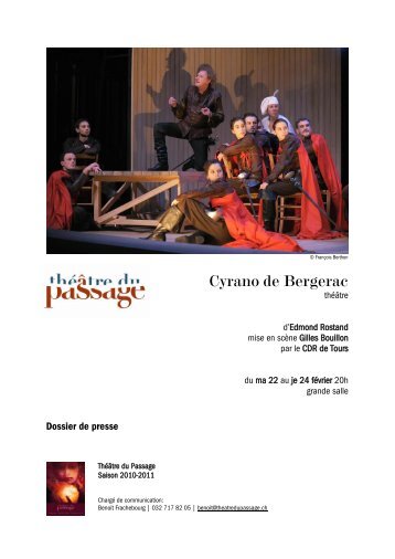 Cyrano de Bergerac - ThÃ©Ã¢tre du Passage