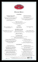 View Dinner menu - Grand Hotel