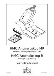 466600 Oculus Anomaloscope Instructions - PDF - Good-Lite ...