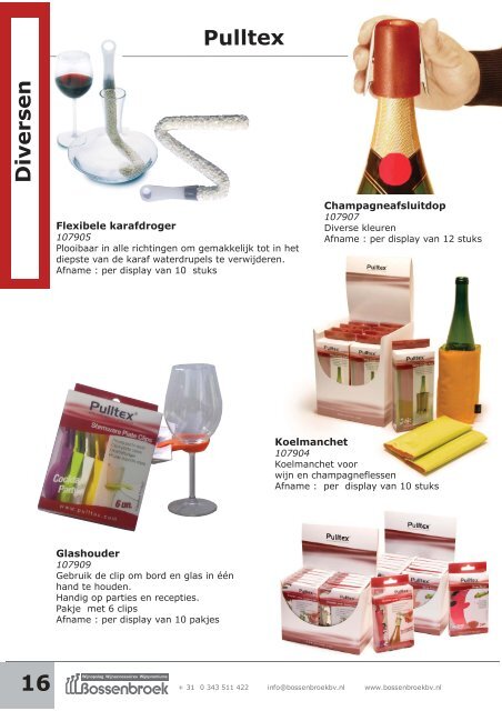 Horeca catalogus - Girbal